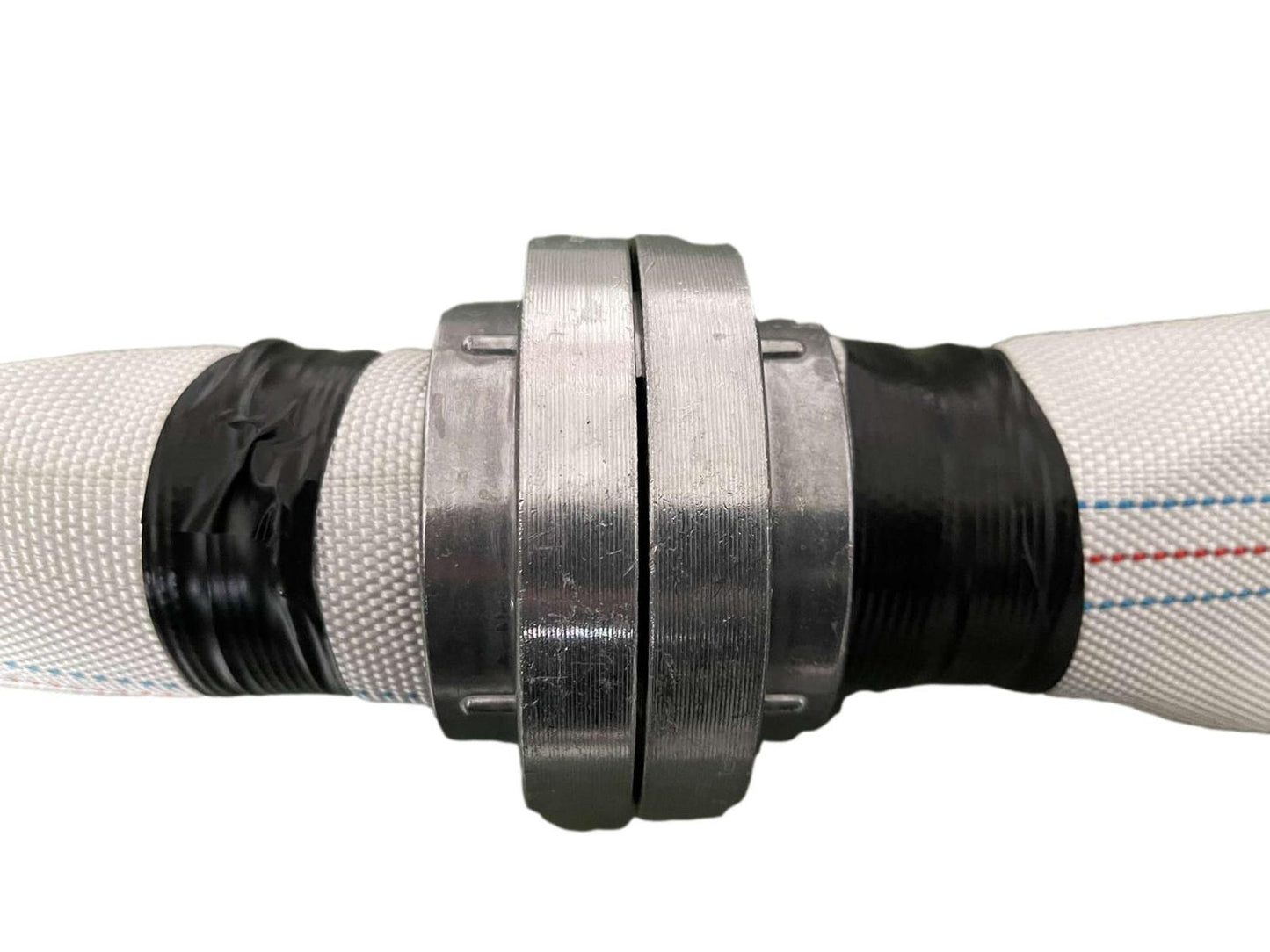Furtun PROFESIONAL PVC panzat tip pompieri WOLFSON FPC-20, 2 inch (50 mm), 20 m, cu mufe cuplare