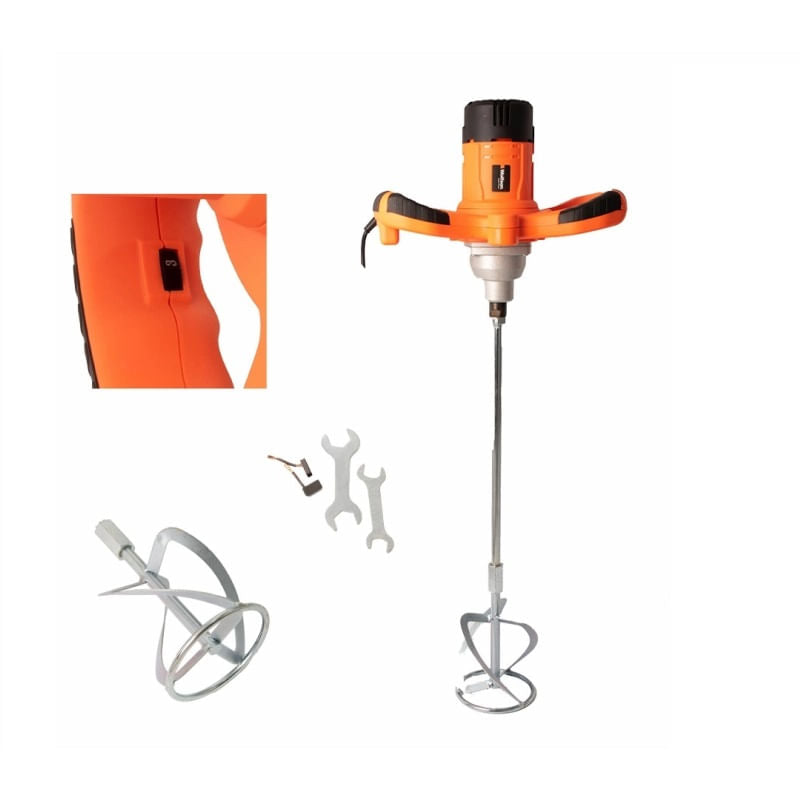 Mixer electric mortar Wolfson 1300W, variator turatie, M14, 0-700rpm