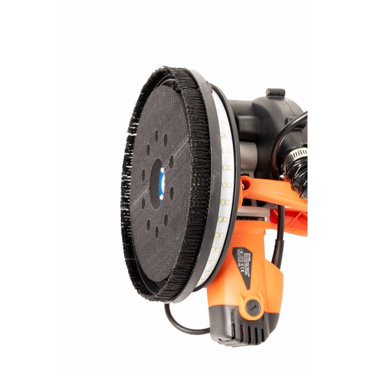 Masina de slefuit pereti si tavane cu aspirator Wolfson, 750W, disc 225 mm, LED