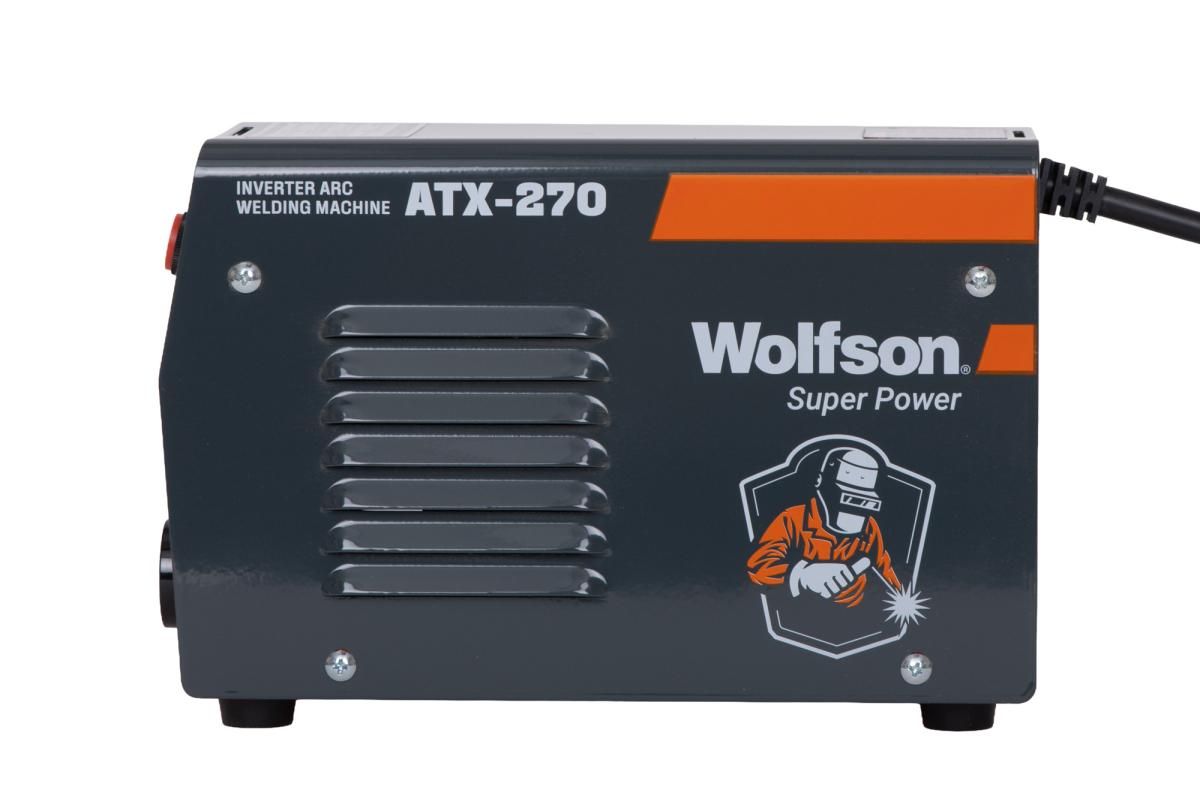 Aparat de sudura WOLFSON ATX-270 Inverter MMA 120A, IGBT, LCD, 60% ciclu