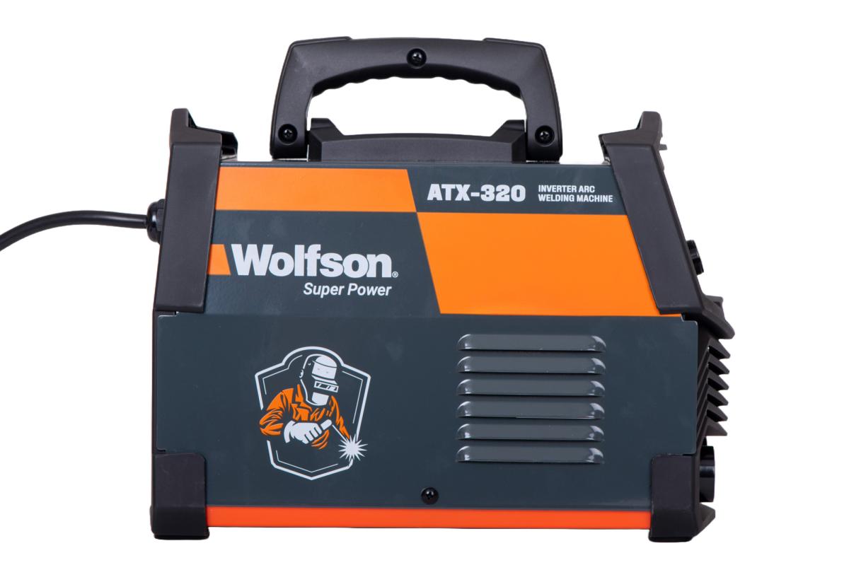 Aparat de sudura WOLFSON ATX-320 2 in 1 MMA + LIFT TIG, 140A, Inverter IGBT, VRD