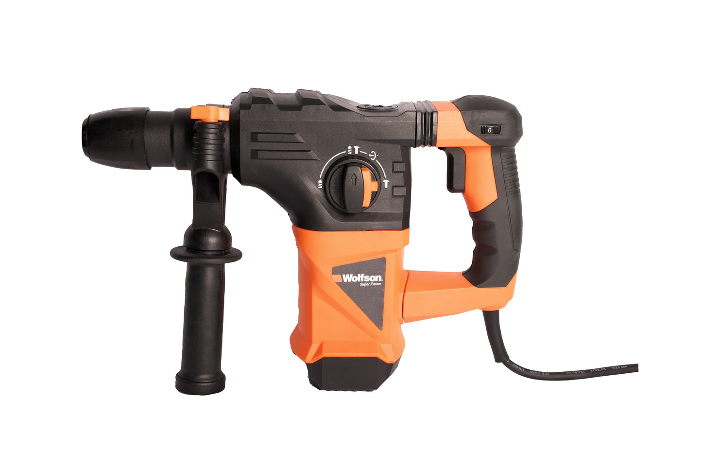 Ciocan rotopercutor profesional Wolfson 1600W, 5.5J, SDS Plus, 4300 bpm