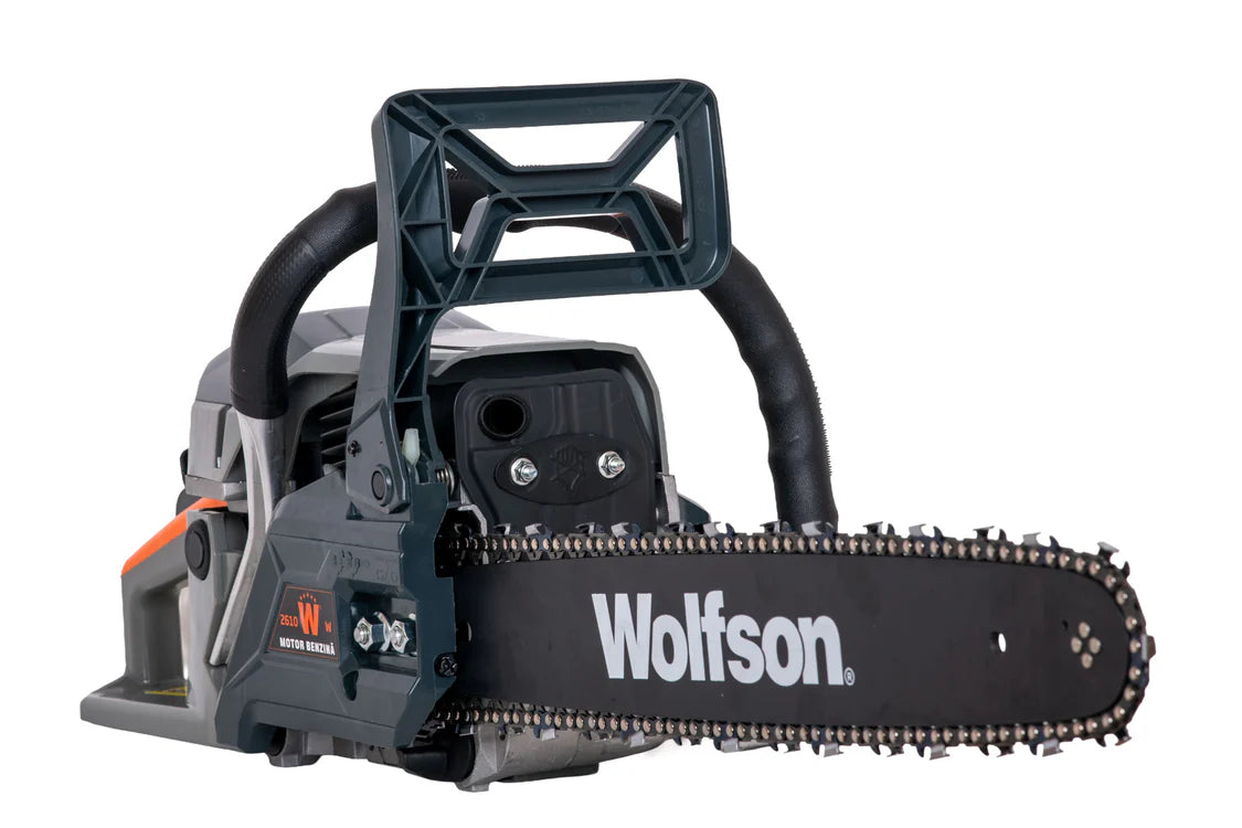 Drujba pe benzina WOLFSON STX-620,Profesionala , 58 cc, 3.5 CP, lama 45 cm