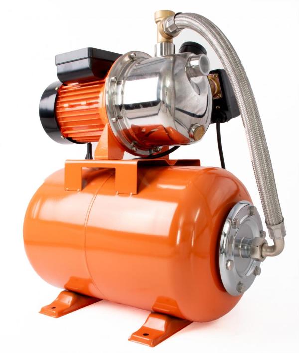 Hidrofor PROFESIONAL cu cap de inox WOLFSON 800-3C, 800W, vas 24 L, 3200 l/h