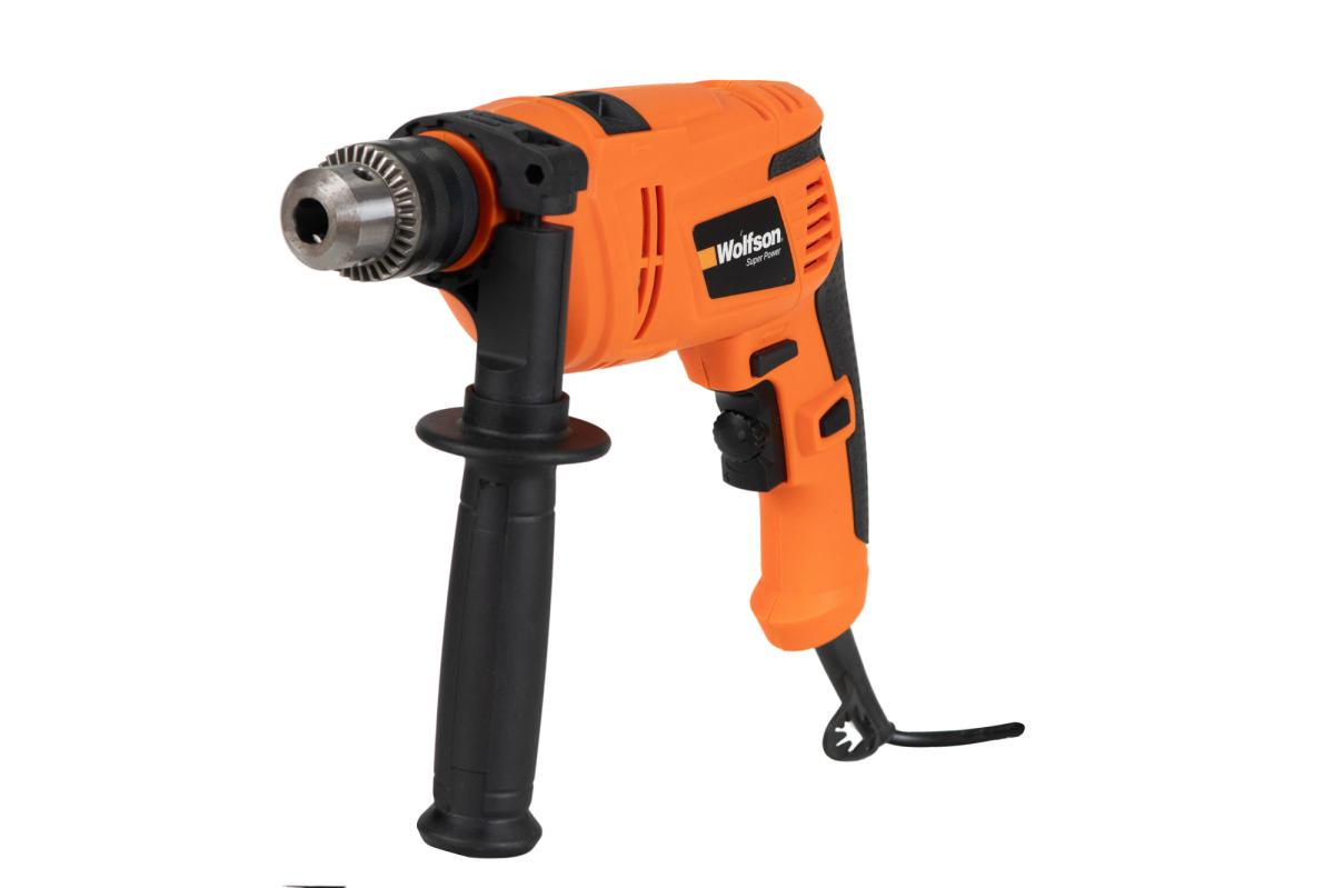 Masina de gaurit cu percutie Wolfson 850W, mandrina metalica 13mm, 3000rpm