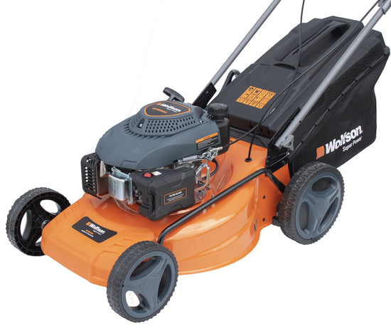 Masina de tuns iarba profesionala Wolfson 3.5 CP, autopropulsata, 41 cm, benzina, 45L