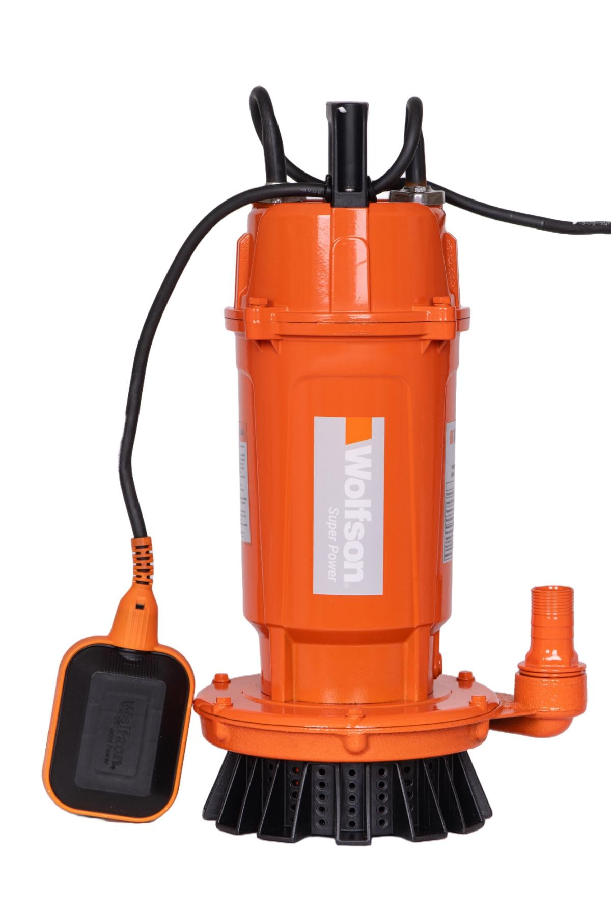 Pompa submersibila PROFESIONALA pentru apa curata cu plutitor WOLFSON QDX-32-F, 750W, 3000 l/h
