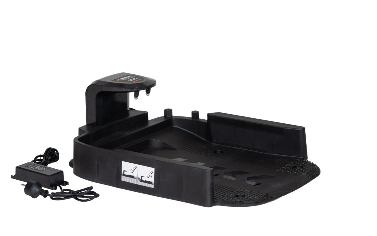 Robot de tuns gazonul WOLFSON 28V, baterie lithium, latime taiere 18 cm, pana la 600 mp