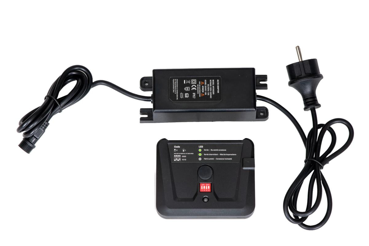 Robot de tuns gazonul WOLFSON 28V, baterie lithium, latime taiere 18 cm, pana la 600 mp