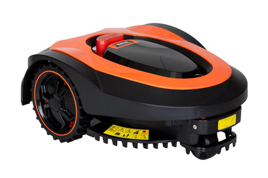 Robot de tuns gazonul WOLFSON 28V, baterie lithium, latime taiere 18 cm, pana la 600 mp