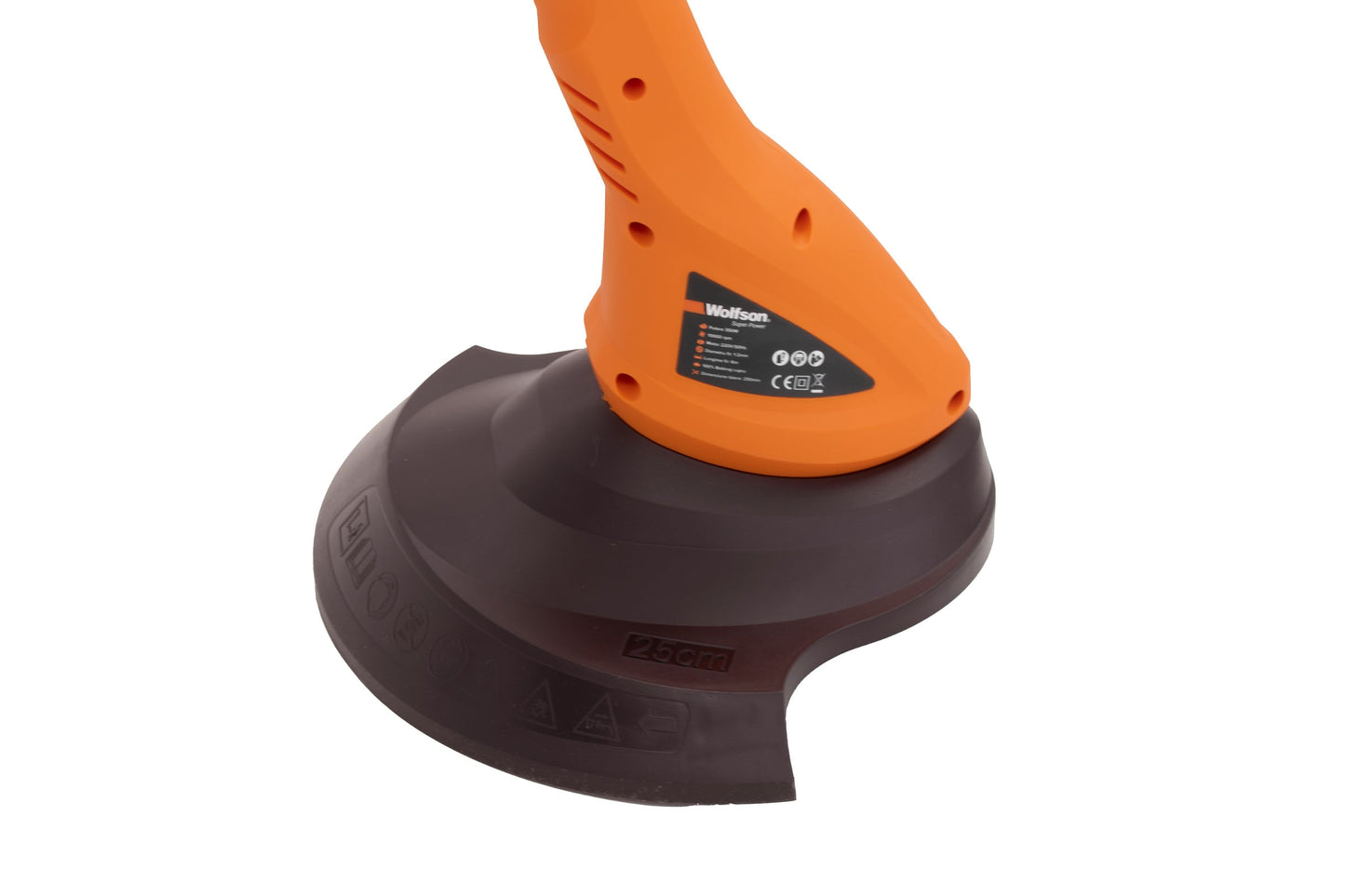 Trimmer electric gazon Wolfson 350W, 10000 rpm, latime taiere 250 mm
