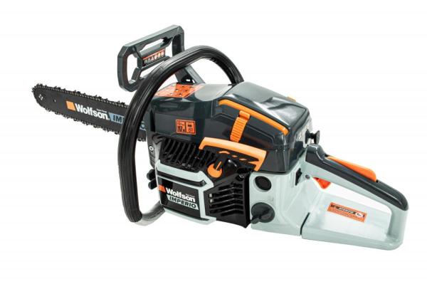 Drujba pe benzina WOLFSON IMPERIO 6000, 3.2 CP, 52 cc, lama 45 cm (18”) – PROFESIONALA