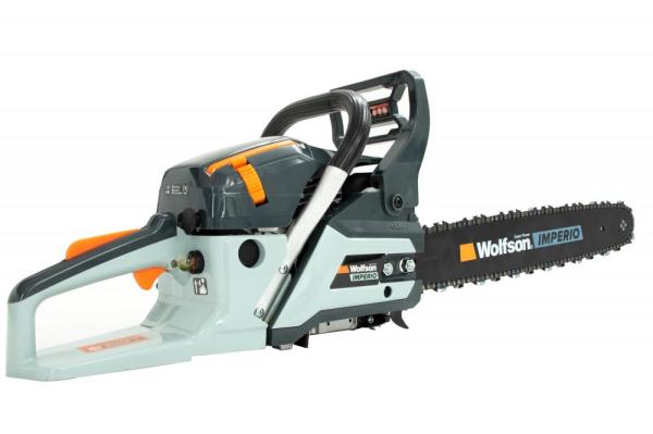 Drujba pe benzina WOLFSON IMPERIO 6000, 3.2 CP, 52 cc, lama 45 cm (18”) – PROFESIONALA