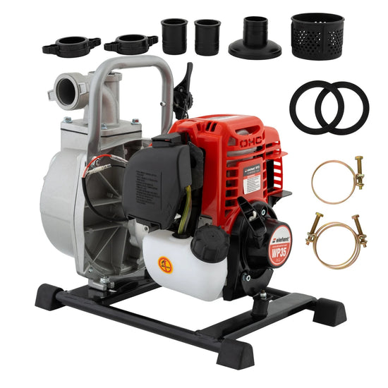 Motopompa Benzina Elefant WP35, 1.5", 1000W, 10 m³/h, Motor 4T, Ridicare 15 m