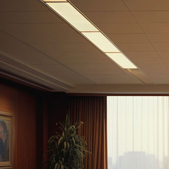 Panou LED 295x1195 mm cu Rama Alba, 36W, 4100K