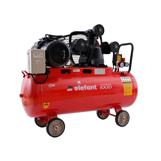 Compresor Aer Elefant XY3065A-100D, 100L, 4 CP