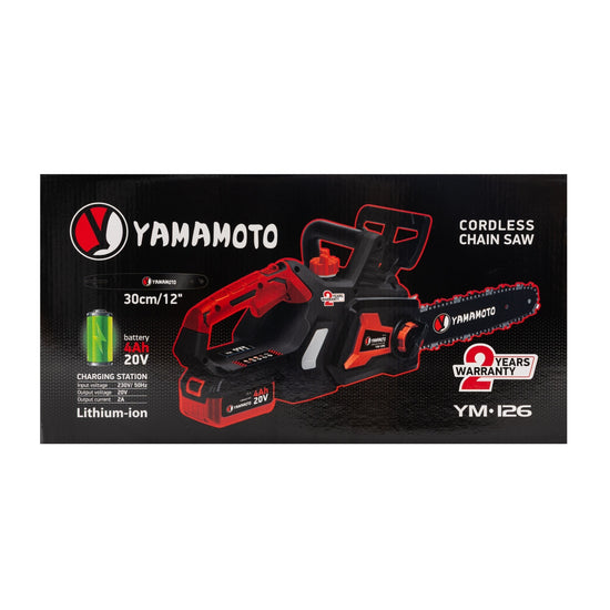 Drujba acumulator Yamamoto YM.126, 20V, sina 30cm, Brushless