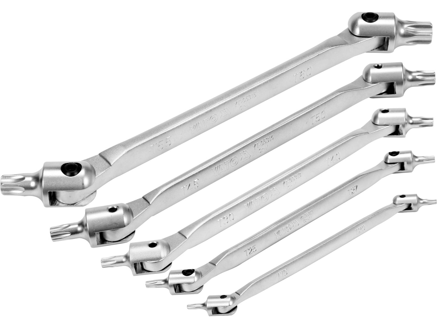 SET CHEI TORX CU ARTICULAȚIE, 5 BUC