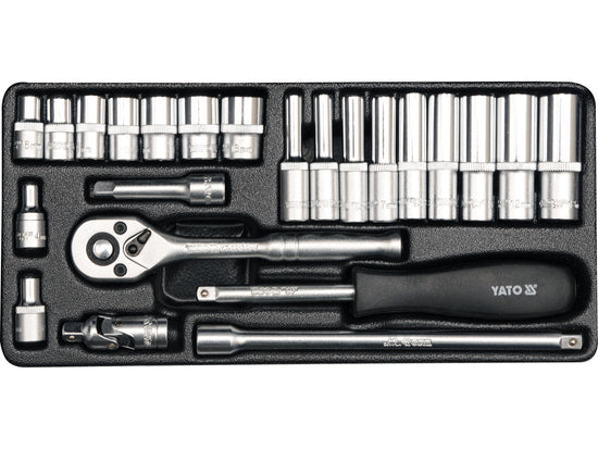 SET DE SCULE 1/4'', SET DE 23 BUC.