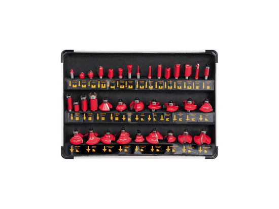 SET FREZE PENTRU LEMN 36 BUC