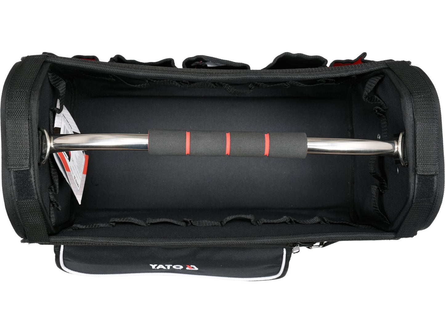 GEANTĂ CU CADRU OȚEL PENTRU SCULE, 11 BUZUNARE