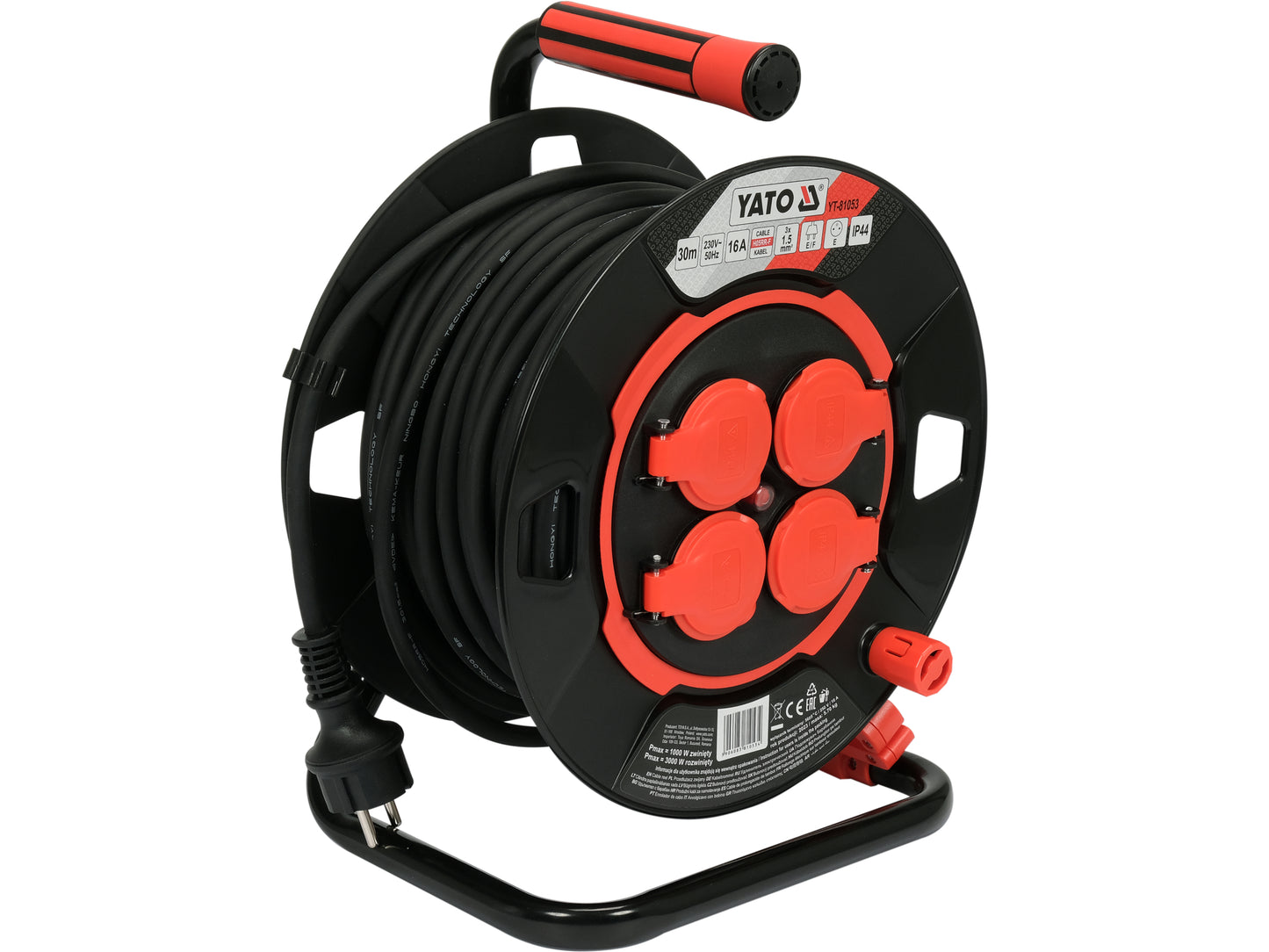 PRELUNGITOR 30M PE TAMBUR ,16A