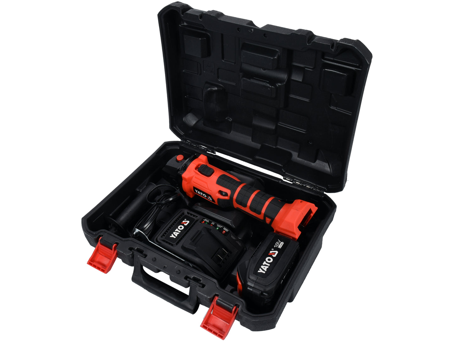 POLIZOR UNGHIULAR 18V, 125MM, FĂRĂ PERII, TURATIE REGLABILĂ