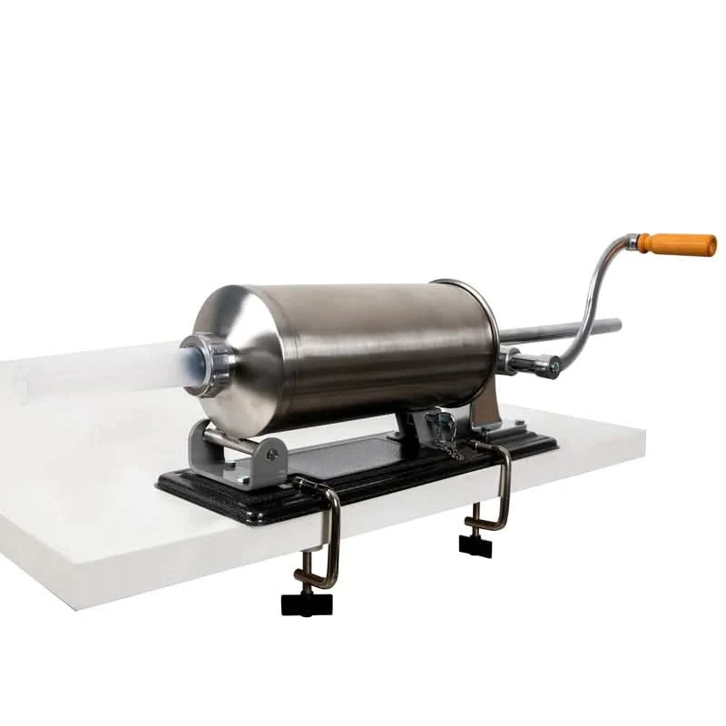 Masina de facut si umplut carnati inox Vannesa, 3 kg, cu 5 palnii incluse