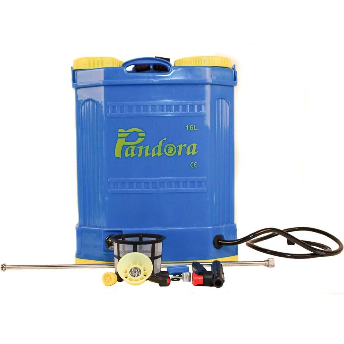 Set Pompa Stropit Acumulator Pandora 16L+Atomizor Electric + Tija 2.7M - ZEP.RO - Ți-e la îndemână!