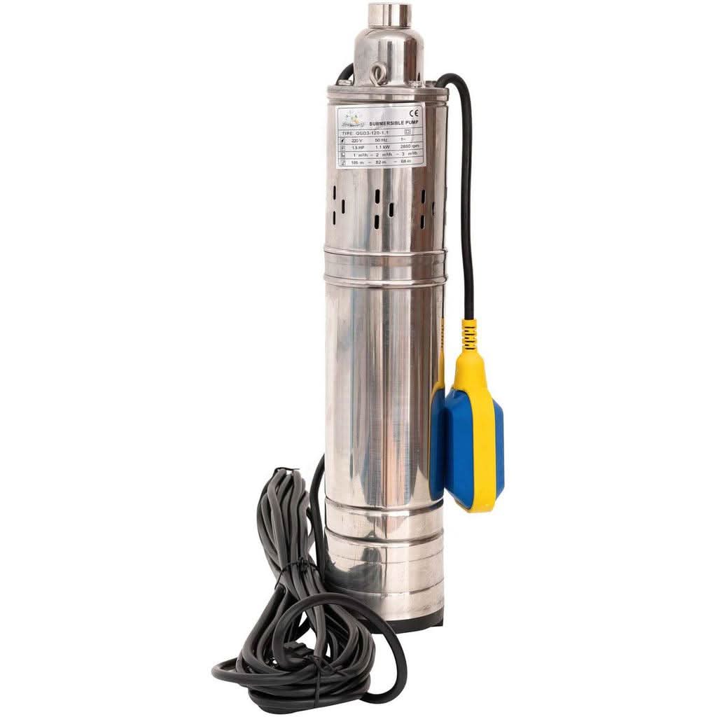 Pompa Submersibila Luk Tech Qgd3, Cu Flotor, 1.1Kw, Debit 3M3H, H.Refulare 120M - ZEP.RO - Ți-e la îndemână!