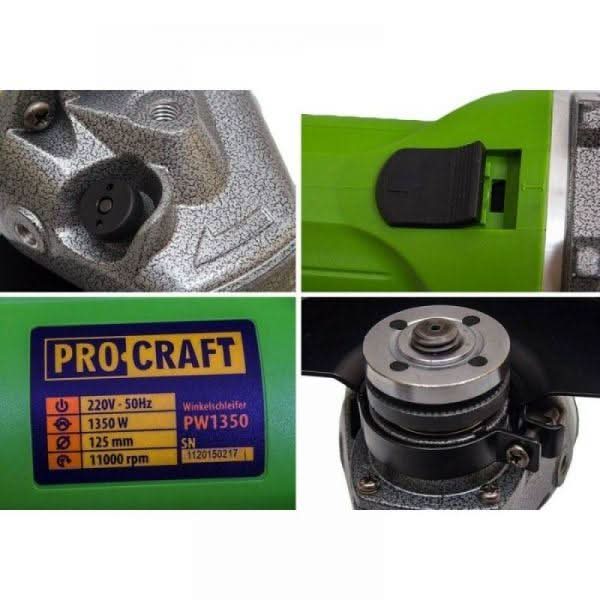 Polizor Unghiular Flex Cu Variator De Viteza Procraft Pw1350, 1350 W, 11000 Rpm, 125 Mm. - ZEP.RO - Ți-e la îndemână!