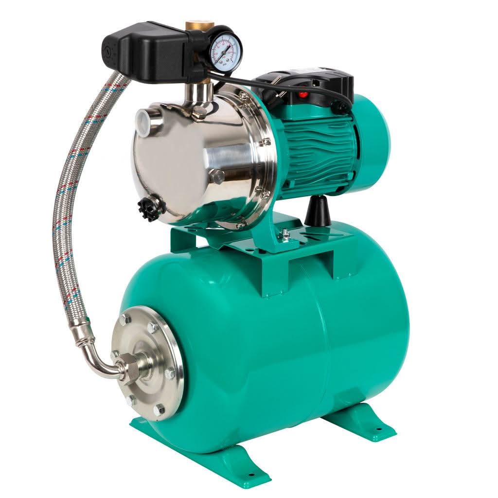 Hidrofor Alpin Profi Autojet 100Ss, 24L, 1500W, 55L/Min, Cap Inox, Motor 100% Cupru - ZEP.RO - Ți-e la îndemână!