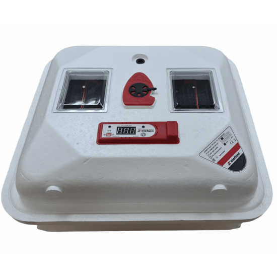 Incubator electric pentru oua ELEFANT E4, 50 W, 220 V/12 V, 30-40 C, 54 oua gaina, 156 oua prepelita, senzor umiditate, intoarcere automata - ZEP.RO - Ți-e la îndemână!