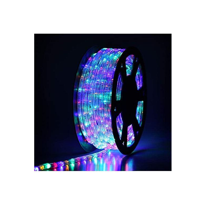 Instalatie tip furtun cu LED multicolor 10 metri, pentru interior sau exterior - ZEP.RO - Ți-e la îndemână!