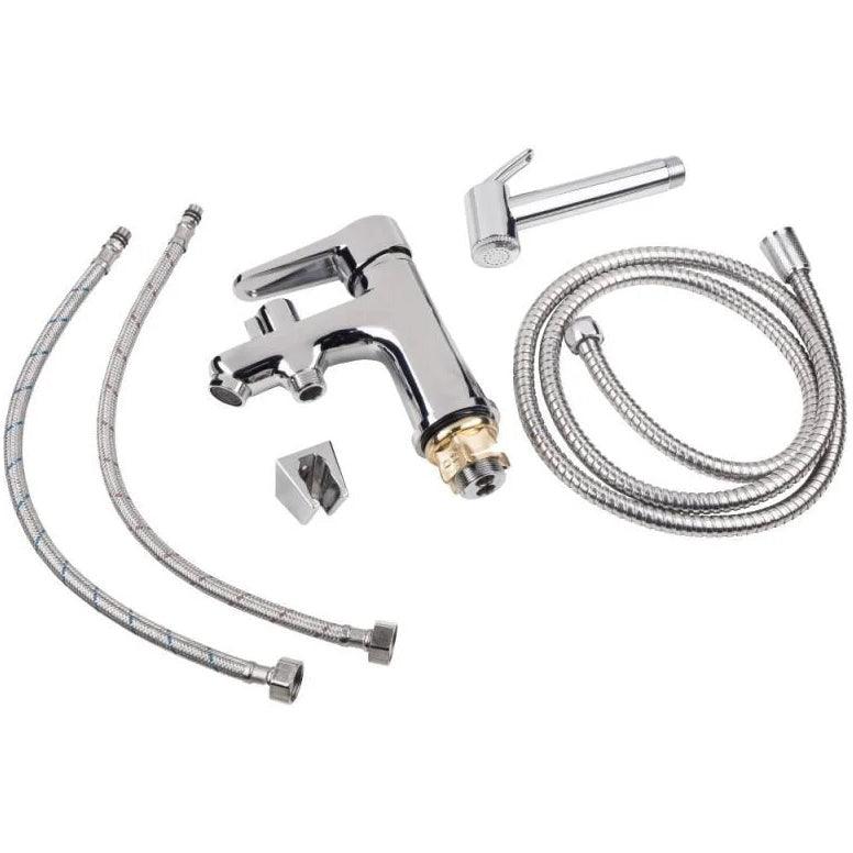 Baterie lavoar FLEKO FZ069-401, Monocomanda, cartus ceramic 40mm, Racorduri incluse - ZEP.RO - Ți-e la îndemână!