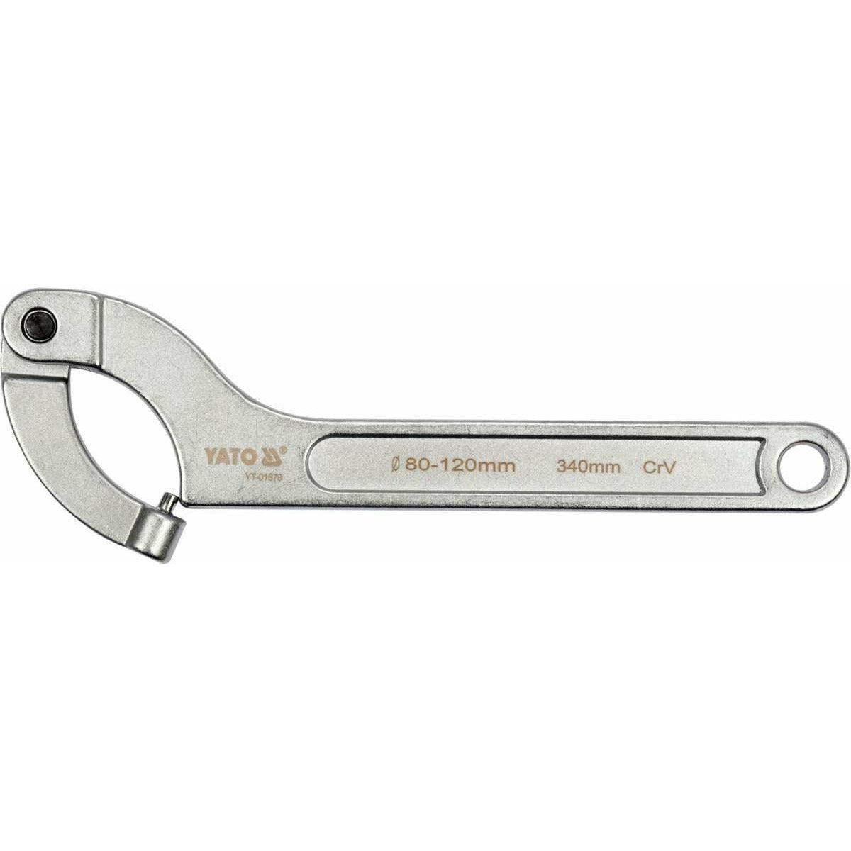 Cheie Universală Cârlig Cu Știft 80-120 Mm - ZEP.RO - Ți-e la îndemână!