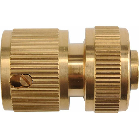 Conector Furtun Cu Stop Din Bronz 1/2" - ZEP.RO - Ți-e la îndemână!