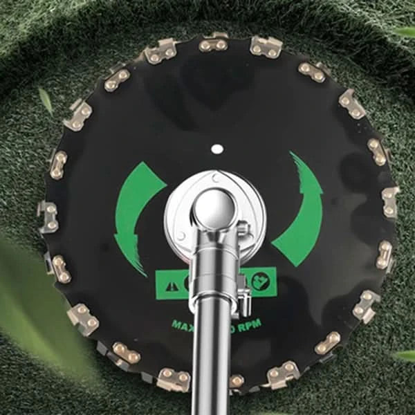 Disc Motocoasa cu Dinti Lant Drujba, 230mm, 20 dinti, ZEP, pentru vegetatie foarte densa si arbusti - ZEP.RO - Ți-e la îndemână!