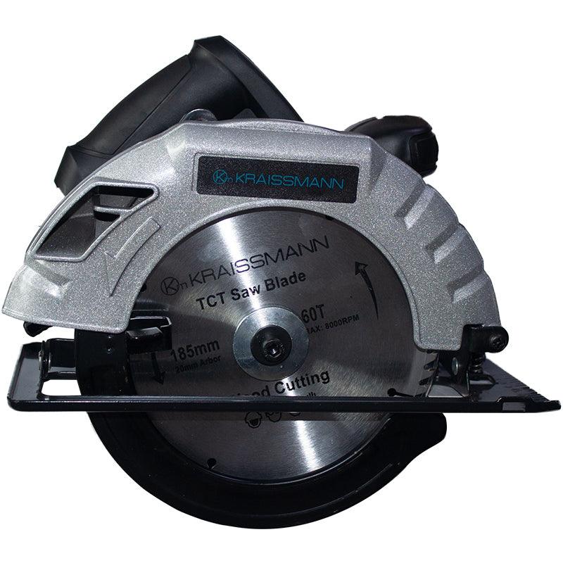 Fierastrau circular Kraissmann CS-185/1650, 1650W, disc 185mm - ZEP.RO - Ți-e la îndemână!