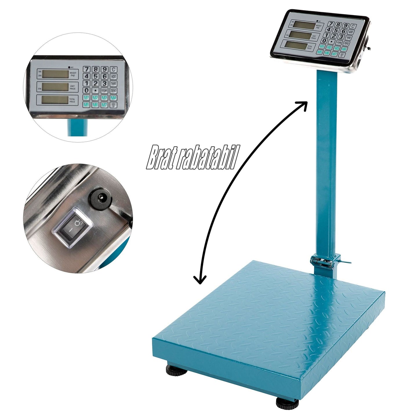 Cantar cu brat rabatabil MICUL FERMIER, GF-0034, 350 kg - ZEP.RO