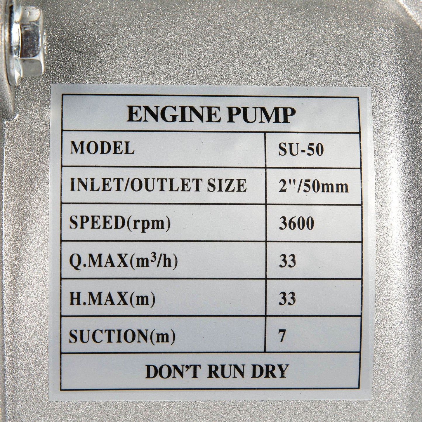 Cap motopompa MICUL FERMIER, GF-0735, 2 inch cu fulie - ZEP.RO