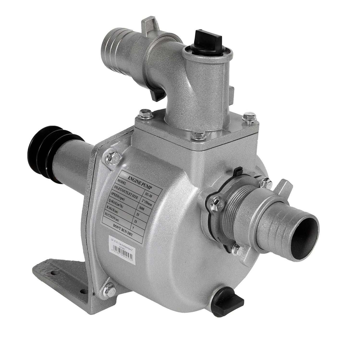 Cap motopompa MICUL FERMIER, GF-0735, 2 inch cu fulie - ZEP.RO