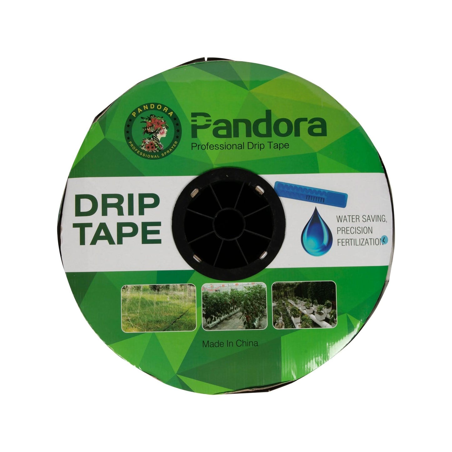 Banda pentru irigatii prin picurare MICUL FERMIER, PANDORA 1000 m/rola 3 L/h 10 cm - ZEP.RO