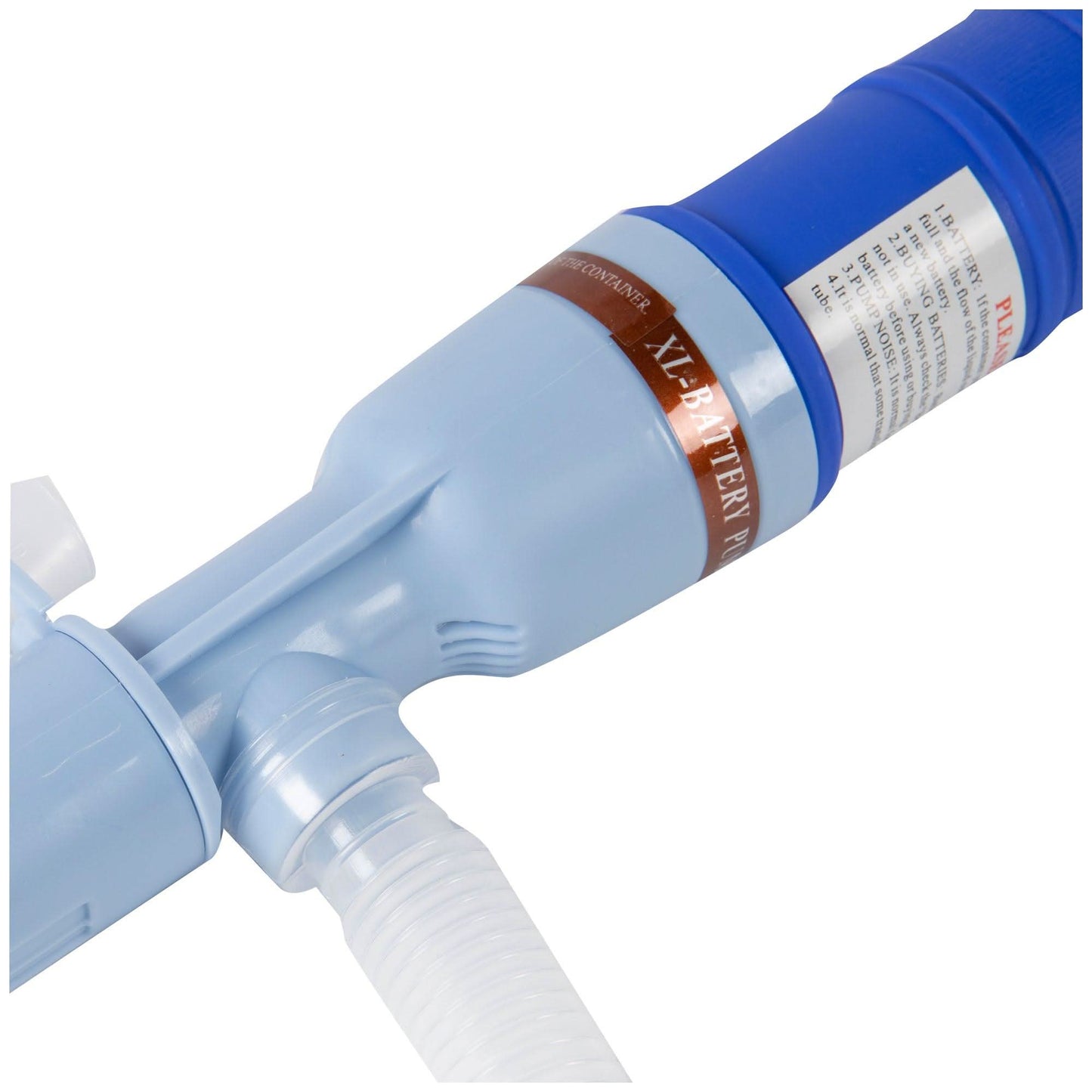 Pompa cu baterii MICUL FERMIER GF-1582, pentru transfer lichide, combustibil, 6 l/min, functioneaza cu 2 baterii R20, 1.5 V, neincluse - ZEP.RO - Ți-e la îndemână!