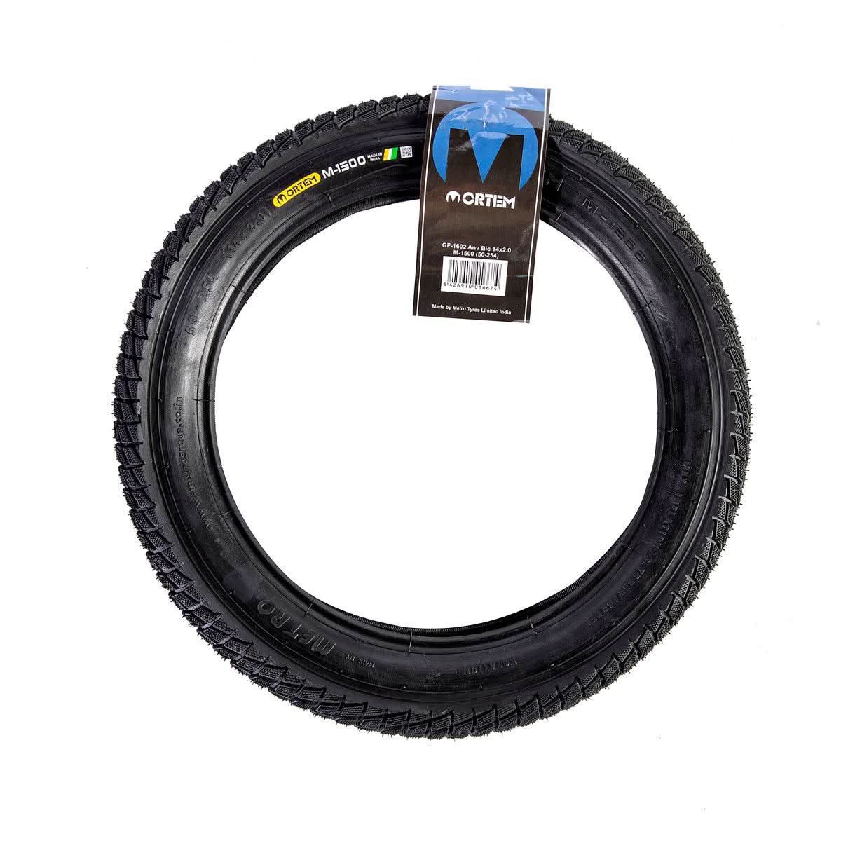 Anvelopa bicicleta ORTEM, M-1500, 14 x 2.0 inch 54-254 mm - ZEP.RO - Ți-e la îndemână!