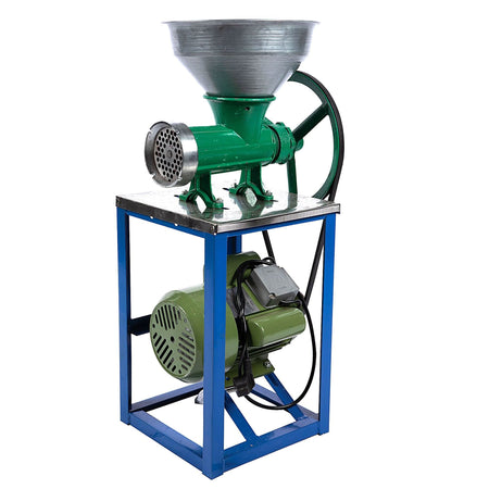 Masina De Tocat Carne Cu Masuta Si Motor Electric Micul Fermier, Gf-2201, 750 W - ZEP.RO - Ți-e la îndemână!