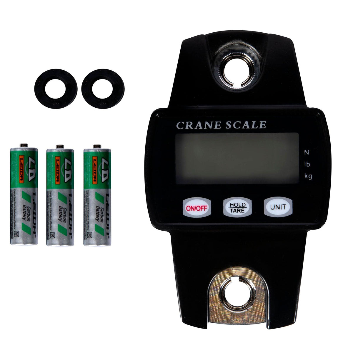 Cantar electronic de mana MICUL FERMIER, GF-2267, 300 KG, display LCD, aluminiu - ZEP.RO