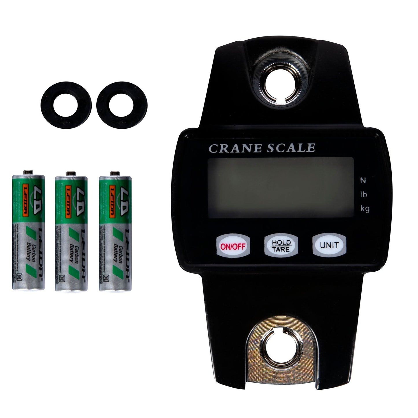 Cantar electronic de mana MICUL FERMIER, GF-2267, 300 KG, display LCD, aluminiu - ZEP.RO