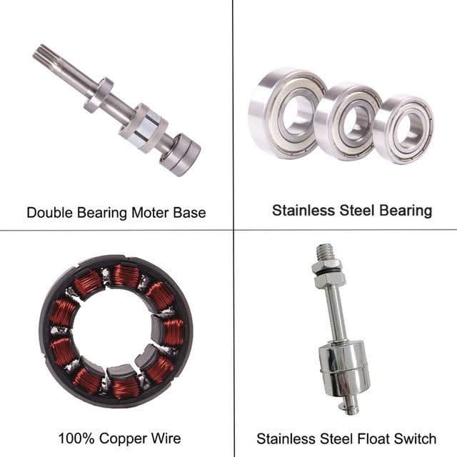 Pompa Submersibila Luk Tech Qgd3, Cu Flotor, 1.1Kw, Debit 3M3H, H.Refulare 120M - ZEP.RO - Ți-e la îndemână!