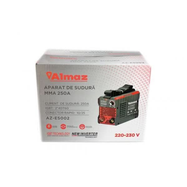 Aparat Sudura ALMAZ MMA 250A ( AZ-ES002 ) + Accesorii , Invertor (AZ-ES002) - Ro-Unelte